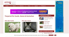 Desktop Screenshot of animals-digital.de